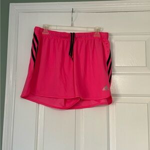 Adidas Women's Bright Pink Athletic Shorts
